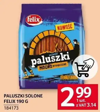 Selgros Paluszki solone Felix 190 g oferta