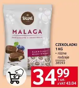 Selgros Czekoladki Malaga 1 kg oferta