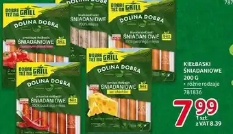 Selgros Kiełbaski śniadaniowe 200g Dolina Dobra oferta
