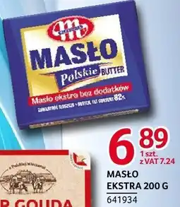 Selgros Masło ekstra 200g Mlekpol oferta