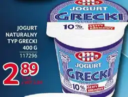 Selgros Jogurt naturalny typ grecki 400g Mlekpol oferta