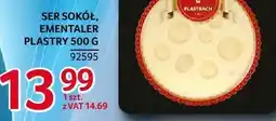 Selgros Ser sokół emmentaler plastry 500g Mlekpol oferta