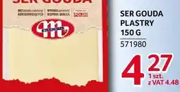 Selgros Ser gouda plastry 150g Mlekpol oferta