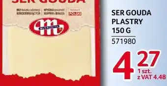 Selgros Ser gouda plastry 150g Mlekpol oferta