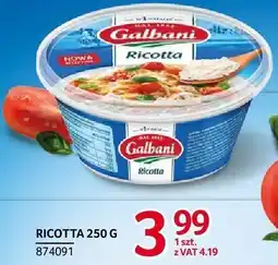 Selgros Ricotta 250g Galbani oferta