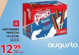 Selgros Lody Bambo Pinoccio 14x52ml oferta