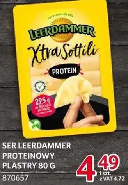 Selgros Ser leerdammer proteinowy plastry 80g oferta