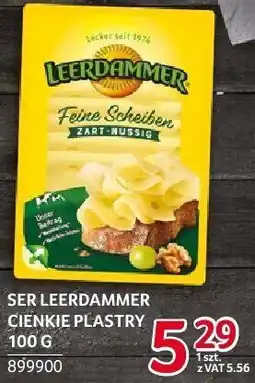 Selgros Ser leerdammer cienkie plastry 100g oferta