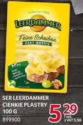 Selgros Ser leerdammer cienkie plastry 100g oferta