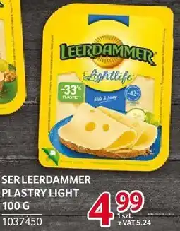 Selgros Ser leerdammer plastry light 100g oferta
