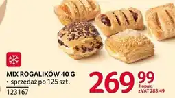 Selgros Mix rogalików 40g Tremarie oferta