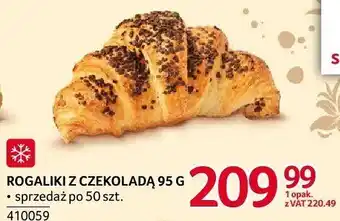Selgros Rogaliki z czekoladą 95g Tremarie oferta