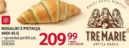 Selgros Rogaliki z pistacją midi 45g Tremarie oferta