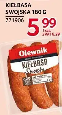 Selgros Kiełbasa swojska 180 g Olewnik oferta