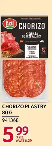Selgros Chorizo plastry 80 g Bell oferta