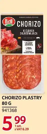 Selgros Chorizo plastry 80 g Bell oferta