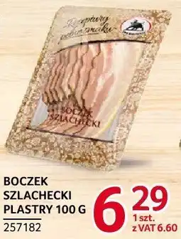 Selgros Boczek szlachecki plastry 100 g ZMB Białystok oferta