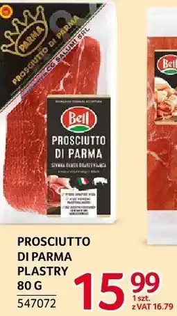 Selgros Prosciutto di parma plastry 80 g Bell oferta