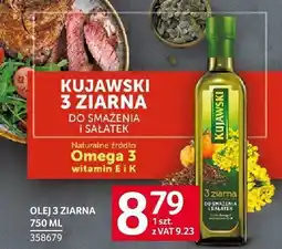 Selgros Olej kujawski 3 ziarna 750 ml oferta