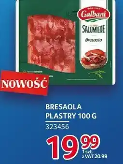 Selgros Bresaola plastry 100 g Galbani oferta