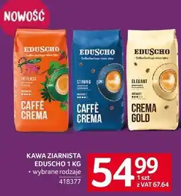 Selgros Kawa ziarnista eduscho 1 kg oferta