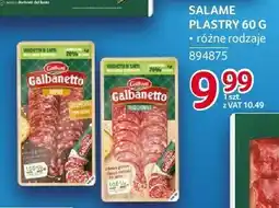 Selgros Salame plastry 60 g Galbani oferta