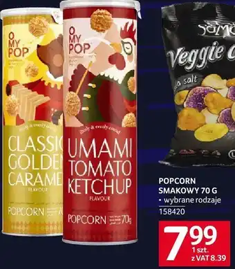 Selgros Popcorn smakowy 70g My Pop oferta