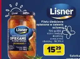 Carrefour Filety śledziowe opiekane Lisner oferta