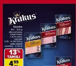 Carrefour Boczek eksportowy Krakus Animex oferta