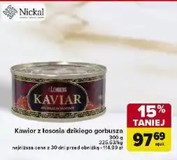 Carrefour Ikra z łososia gorbusza Lemberg oferta