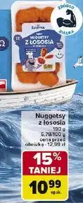 Carrefour Nuggetsy z łososia Suempol oferta