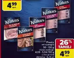 Carrefour Szynka od szwagra Krakus Animex oferta