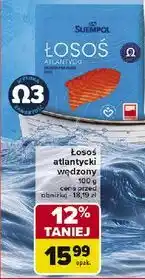 Carrefour Łosoś atlantycki wędzony Suempol oferta