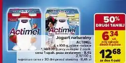 Carrefour Jogurt kids truskawka i banan Danone Actimel oferta