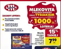 Carrefour Masło ekstra Mlekovita Polskie oferta