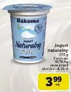 Carrefour Jogurt naturalny gęsty Bakoma Naturalny oferta