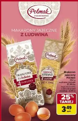 Carrefour Makaron tradycyjny z ludwina 4 jajeczny kluski Polmak oferta