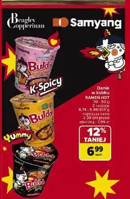 Carrefour Zupa ramen ostry kurczak Samyang (Spożywcze) oferta