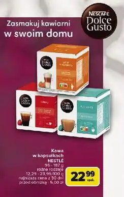 Carrefour Kawa flat white Nescafe Dolce Gusto oferta
