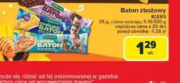 Carrefour Baton zbożowy Kleks oferta