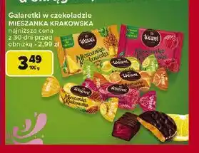 Carrefour Galaretki w czekoladzie miks Wawel Mieszanka Krakowska oferta