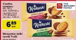 Carrefour Ciastka w czekoladzie mlecznej Krakuski Florianki oferta