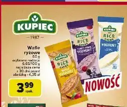 Carrefour Wafelki ryżowe w polewie jogurtowej Kupiec oferta