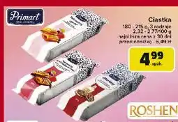 Carrefour Ciastka tajemniczy ogród dekorowany Primart oferta