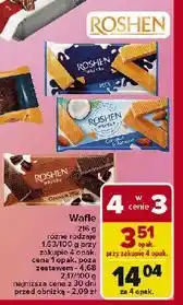 Carrefour Wafelki mleczne Roshen oferta