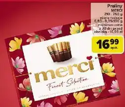 Carrefour Bombonierka czerwona Storck Merci oferta