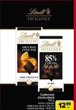 Carrefour Czekolada 85 % cocoa Lindt Excellence oferta