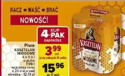 Carrefour Piwo Kasztelan Miodowe oferta
