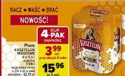 Carrefour Piwo Kasztelan Miodowe oferta
