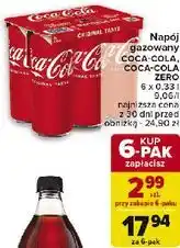 Carrefour Napój Coca-Cola Zero oferta